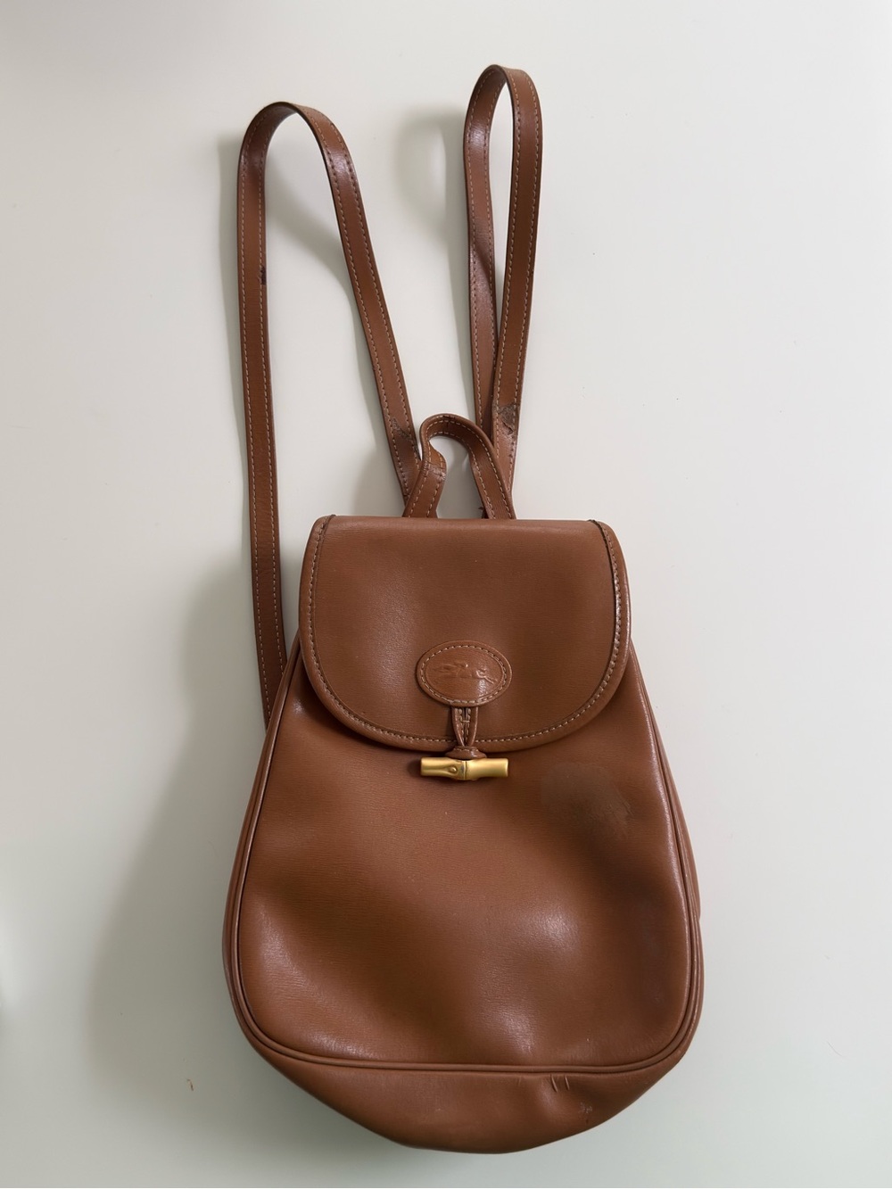 Authentic Vintage Longchamp Leather Bag